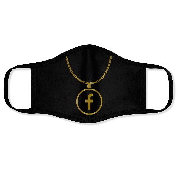 Discover Facebook necklace Face Masks