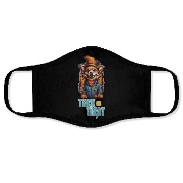 Discover TRICK OR TREAT DESIGN . Face Masks