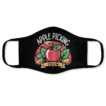 Discover Apple Picking Crew Face Masks
