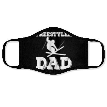 Discover Freestyler Dad Freestyle Ski Father's Day Face Masks