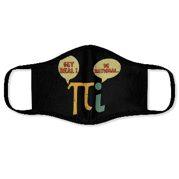 Discover Funny Math Meme Number Math Holiday Mathematics Face Masks