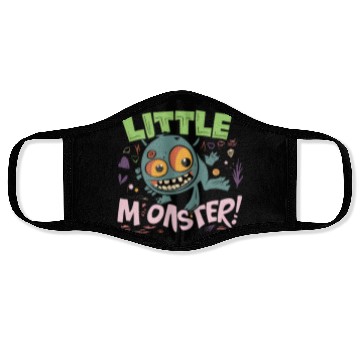Discover Little Monster: Playful Beast! Face Masks