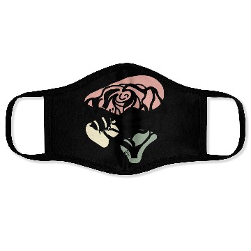 Discover Rose and Bee Doodle Face Masks