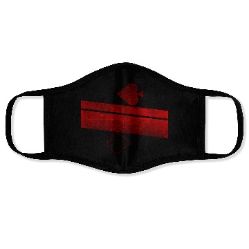 Discover Ace The Spade Amazing Cards Game Art Face Masks