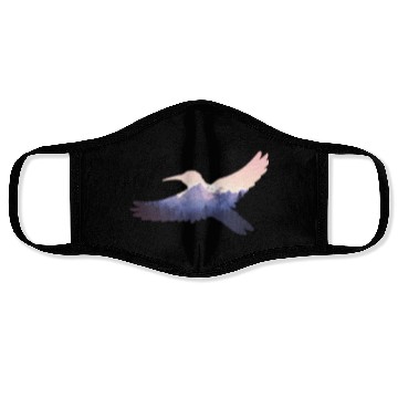 Discover Hummingbird Bird Mountains Fly Nature Paradise Face Masks