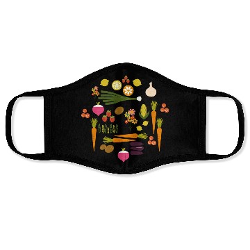 Discover Vegetable Herb Garden Face Masks
