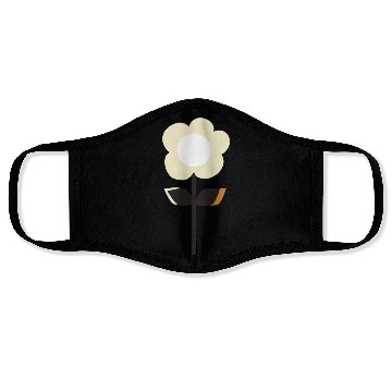 Discover Retro Flower Face Masks