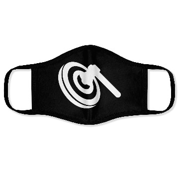 Discover Axe Throwing Bullseye Target Hatchet Tomahawk Face Masks