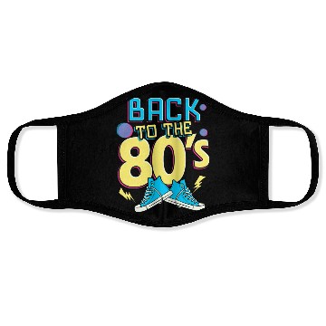 Discover back to the 80s - back to the 80s - retro Face Masks