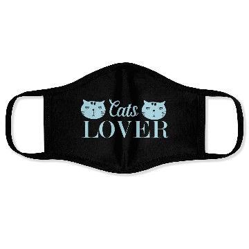 Discover Cats Lover Design For Cat Owner Face Masks
