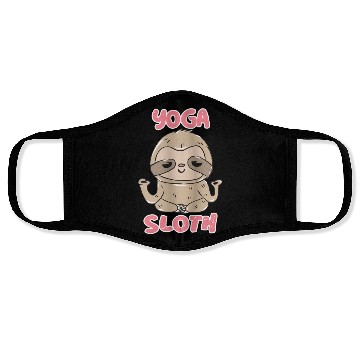 Discover Sloth Yoga Face Masks