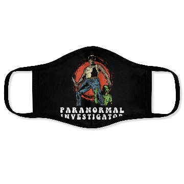 Discover Ghost Hunting Paranormal Investigator Face Masks