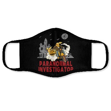 Discover Ghost Hunting Paranormal Investigator Face Masks