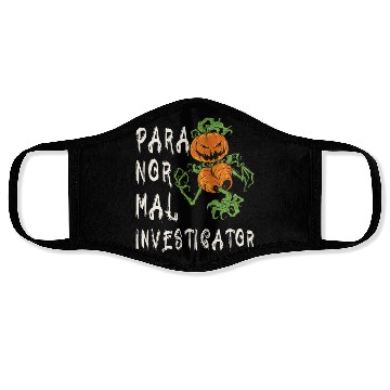 Discover Ghost Hunting Paranormal Investigator Face Masks