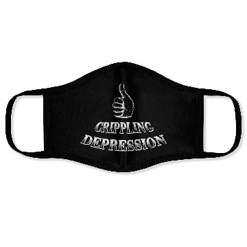 Discover Crippling Depression Face Masks
