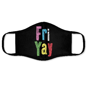 Discover Friyay Teacher Weekend Back To School Face Masks