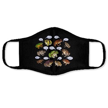 Discover Frog Love Songs Face Masks