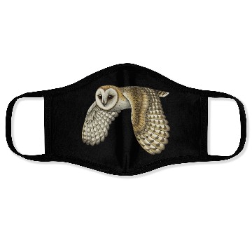 Discover Barn Owl Face Masks