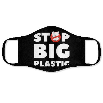Discover Stop Big Plastic Save The Planet Environmental Face Masks