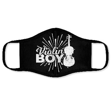 Discover Boy Who Plays The Violin Face Masks