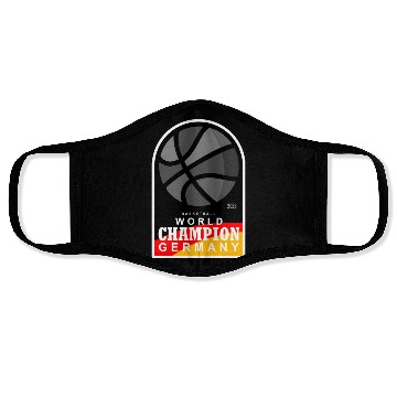 Discover GERMANY BASKETBALL WOLRD CHAMPION 2023 Face Masks