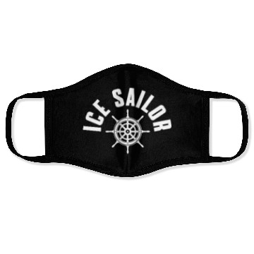 Discover Ice Sailor Pocket Design Face Masks