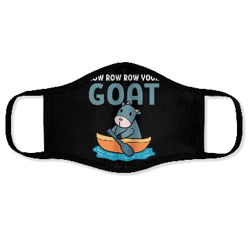 Discover Goat Puns Goat Farmer Face Masks