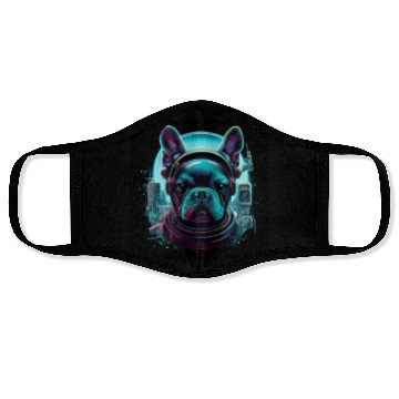 Discover Fantasy Frenchie Bull Dog Face Masks