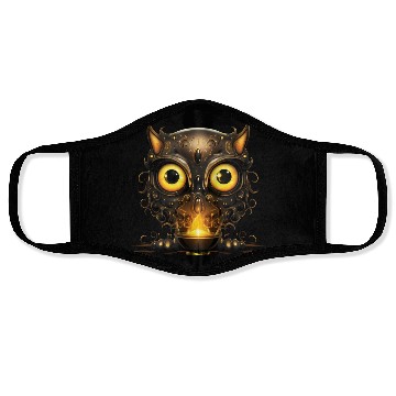 Discover Filigree Ornate Black Owl or Cat Face Masks