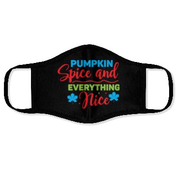 Discover Pumpkin Spice And Everything Nice Face Masks