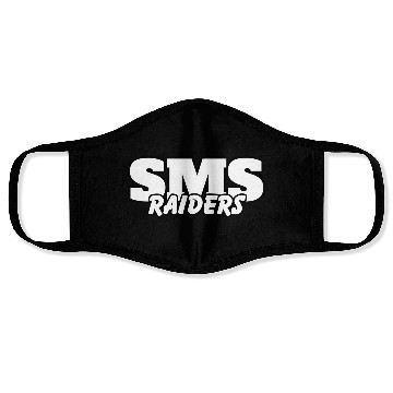 Discover SMS Raider spirit wear and game day wear Face Masks