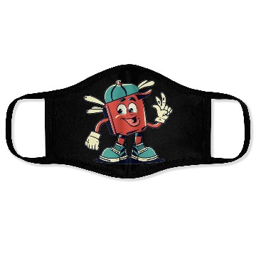 Discover Classic Cartoon Grins Face Masks