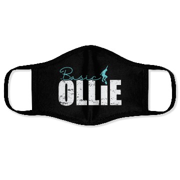 Discover Basic Ollie Skateboard Face Masks