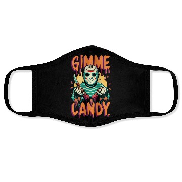 Discover Halloween Gimme Candy Spooky Season Face Masks