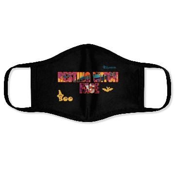 Discover Resting Witch Face Design Face Masks