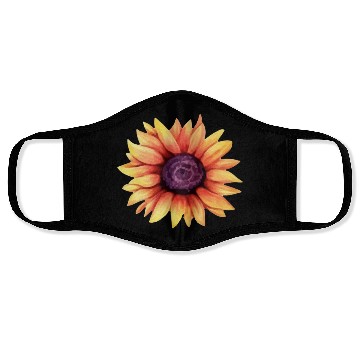 Discover Sunflower Women's Fall Face Masks