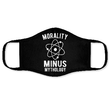 Discover Atheist Atheism Anti Religion Securalism God Sucks Face Masks
