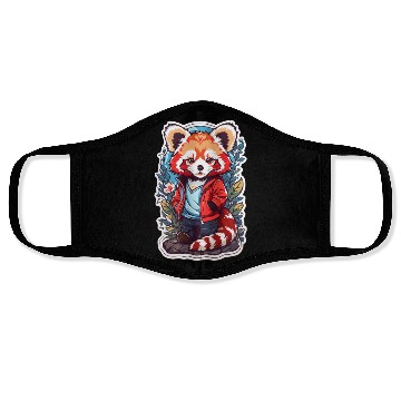 Discover Red Panda Kawaii Face Masks