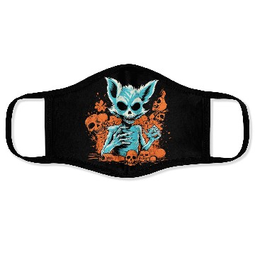 Discover Halloween Fuchs Skeleton Face Masks