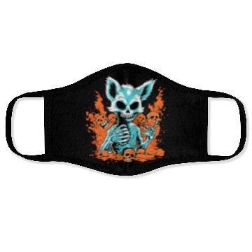 Discover Halloween Fuchs Skeleton Face Masks