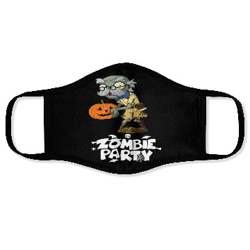 Discover Party For Zombies Face Masks