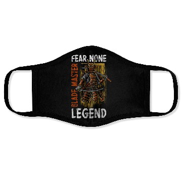 Discover Swordsman Fighter Samurai Sabers Face Masks