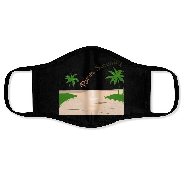 Discover River Face Masks