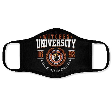 Discover Witches University Face Masks