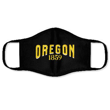 Discover Oregon 1859 Face Masks