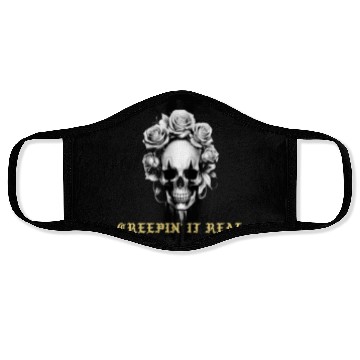 Discover Creepin it real Face Masks