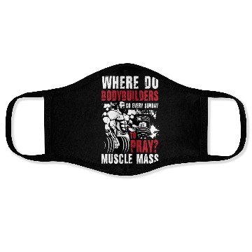 Discover Bodybuilder Pray Muscle Mass Face Masks