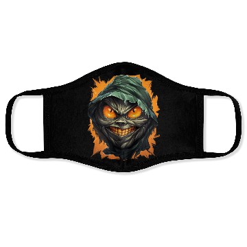 Discover Halloween Spooky Cartoon Mummy Face Masks