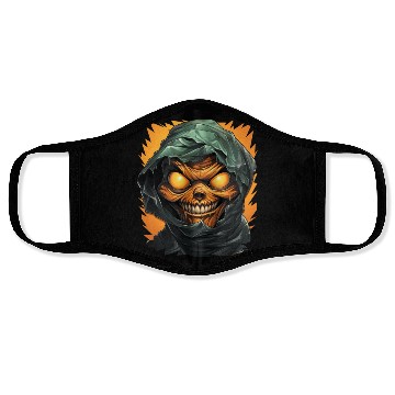 Discover Halloween Spooky Cartoon Mummy Face Masks