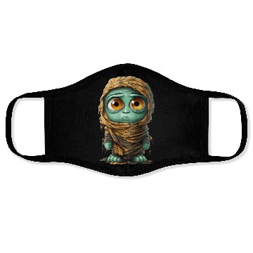 Discover Halloween Spooky Cartoon Mummy Face Masks